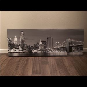 Beautiful night landscape of New York City!